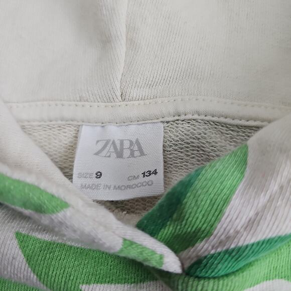 Zara heart sweatshirt size 9 - Picture 3 of 4